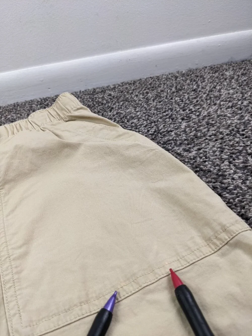 Polo Ralph Lauren Relaxed Fit Poplin Jogger Pants Mens M Elastic Waist Utility